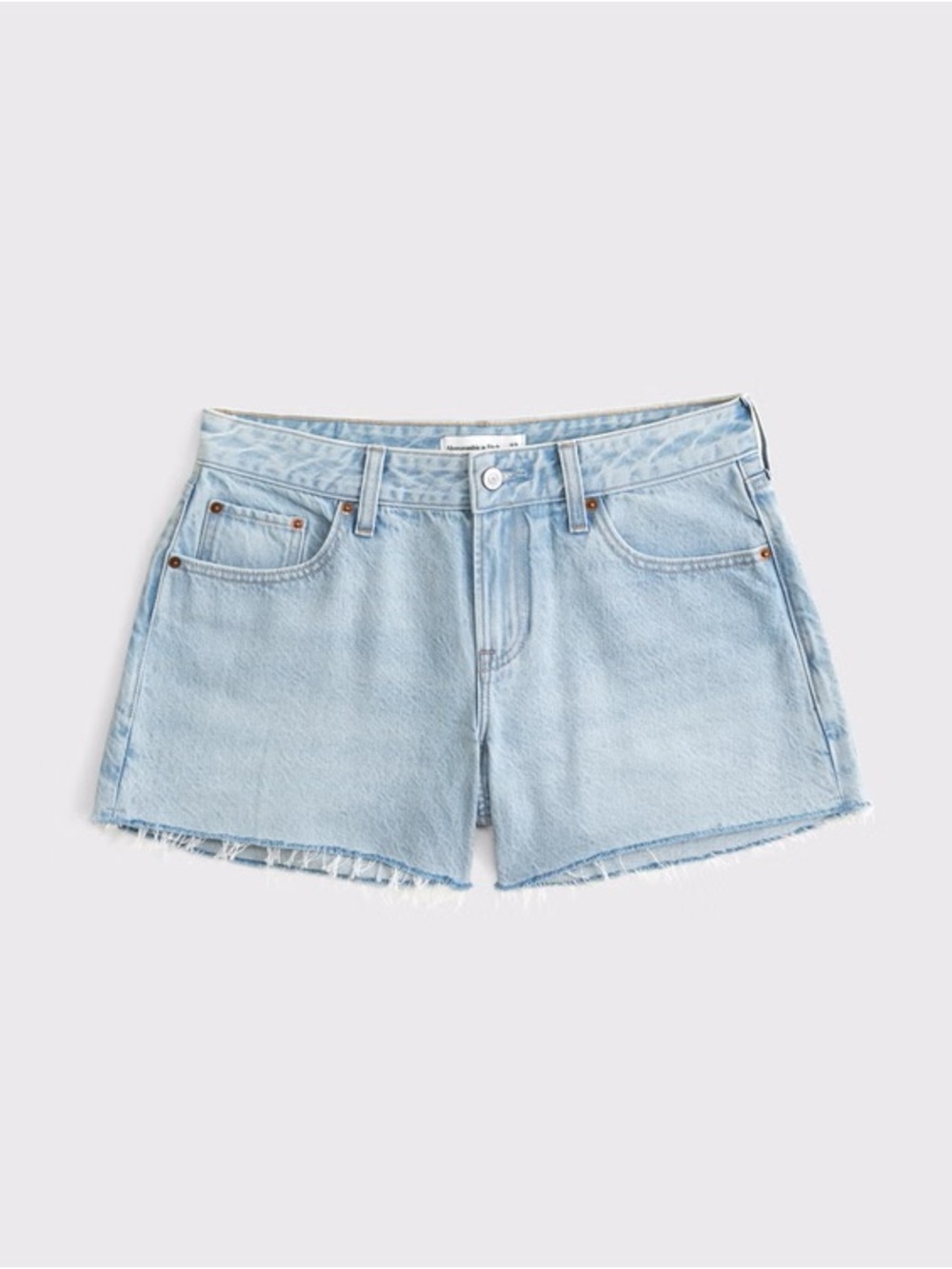 Abercrombie & Fitch Curve Love Low Rise Loose Shorts